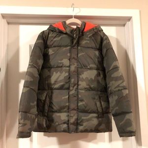 Camo puffer